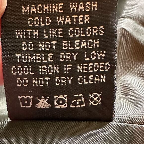 VELVET HEART Women's Vegan Leather Button-Up Shacket Green Size Extra Small - Picture 8 of 8